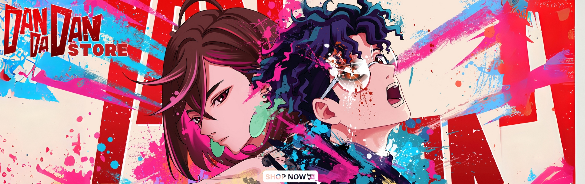 Dandadan Store Banner - Overlord Merchandise