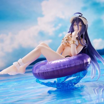10cm AFG OVERLORD Albedo Anime Figure Aqua Float Girls Hatsune Miku Action Figure Sexy Girl Elaina - Overlord Merchandise Store