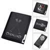 2019 NEW Fantasy Adventure Anime Overlord Men Short Wallet Pu Leather Long Purse Fashion Card Holder - Overlord Merchandise