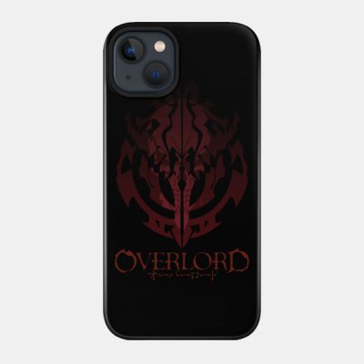 Anime Overlord Ainz Ooal Gown Crest Logo Phone Case Official Haikyuu Merch
