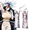 Anime Mini Dakimakura Overlord Albedo Keychain Mini Pillow Hanging Ornament Shalltear Bloodfallen Printed Phone Strap 3 - Overlord Merchandise