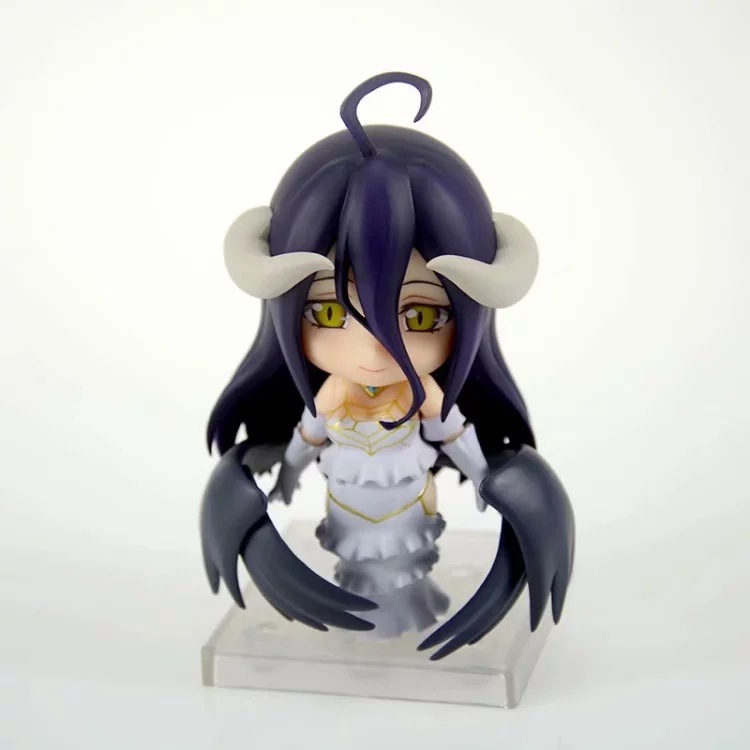 Anime Overlord 642 Albedo Q ver Boxed Figure Car Decoration 10CM 1 1 - Overlord Merchandise Store