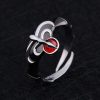 Anime Overlord Bull Demon King opening Ring for Men Women Costume Adjustable Rings Fans Cosplay Jewelry 5 - Overlord Merchandise