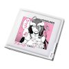 Overlord Anime Short Wallets Cartoon ID Card Holders Albedo Design White Slim PU Leather Purse Kawaii 3 - Overlord Merchandise