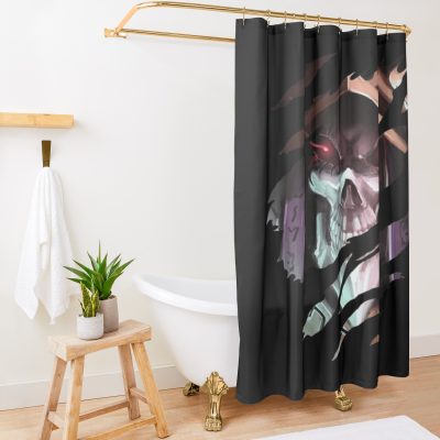 Anime Overlord - Momonga Classic Shower Curtain Official Overlord Merch