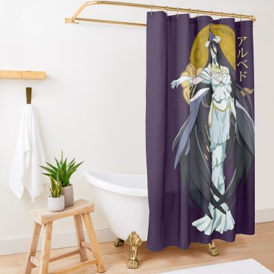 Albedo Shower Curtain Official Overlord Merch