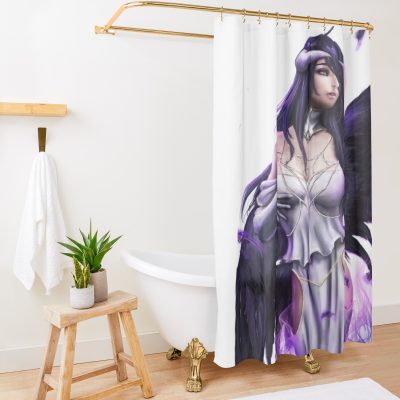 Albedo Shower Curtain Official Overlord Merch