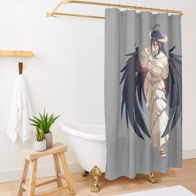 Albedo - Overlord Shower Curtain Official Overlord Merch