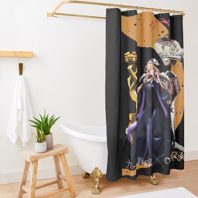Momonga Overlord Season 4 Shower Curtain Official Overlord Merch