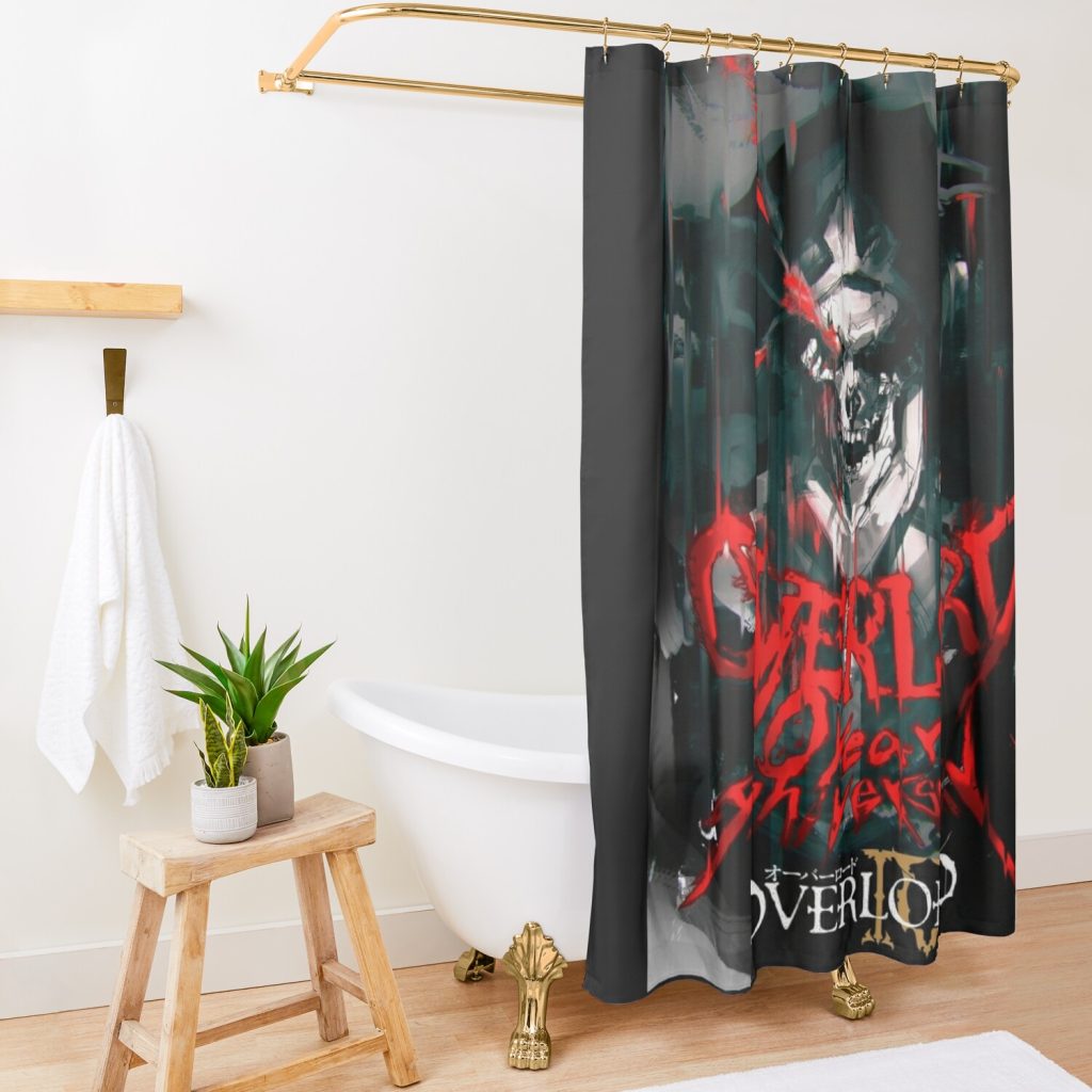 Shower Curtain Official Overlord Merch