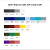 tank top color chart - Overlord Merchandise