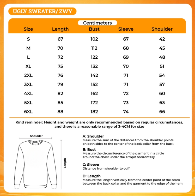 3D UGLY SWEATER - Overlord Merchandise